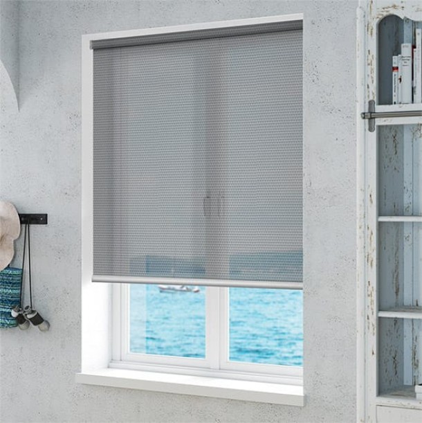 Σύστημα Σκίασης Ρόλερ Διάτρητο 38101 Γκρι Σκούρο 0