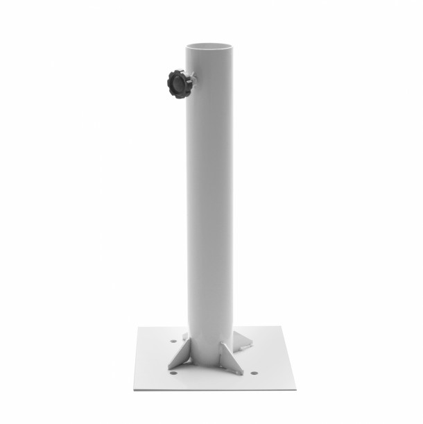 ΒΑΣΗ ΟΜΠΡΕΛΑΣ 60mm x 45εκ.ΜΕΤΑΛΛΙΚΗ ΣΤΑΘΕΡΗ ΓΙΑ ΚΟΡΜΟ ΕΩΣ Φ60 FB96011 0