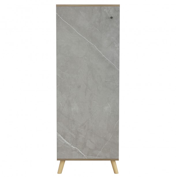 ΠΑΠΟΥΤΣΟΘΗΚΗ-ΝΤΟΥΛΑΠΙ FB98954.11 ΜΕΛΑΜΙΝΗ SONAMA-STONE TEXTURE 50Χ38Χ135Yεκ. 3