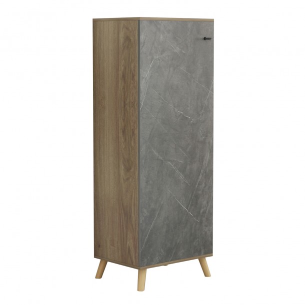 ΠΑΠΟΥΤΣΟΘΗΚΗ-ΝΤΟΥΛΑΠΙ FB98954.14 ΜΕΛΑΜΙΝΗ SONAMA-STONE TEXTURE 50Χ38Χ135Yεκ. 5