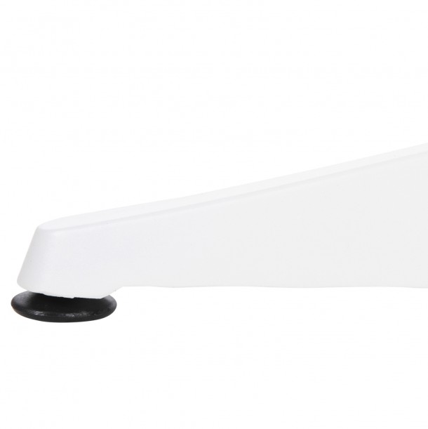 ΤΡΑΠΕΖΙ ΑΛΟΥΜΙΝΙΟΥ ΣΤΡΟΓΓΥΛΟ FB96086.02 ΛΕΥΚΟ-POLYWOOD TOP ΦΥΣΙΚΟ Φ60x73Υεκ. 6