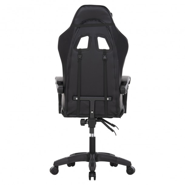 ΚΑΡΕΚΛΑ ΓΡΑΦΕΙΟΥ GAMING FB91194 ΜΑΥΡΟ PU-ΜΑΥΡΟ ΠΟΛΥΠΡΟΠΥΛΕΝΙΟ 59x69x125Υεκ. 5