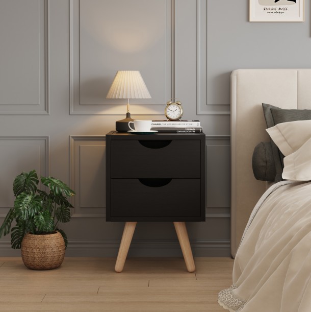 ΚΟΜΟΔΙΝΟ FB92472.02 ΜΕΛΑΜΙΝΗ-2 ΣΥΡΤΑΡΙΑ-WENGE 29,7x29,7x45Υεκ 3