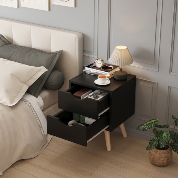 ΚΟΜΟΔΙΝΟ FB92472.02 ΜΕΛΑΜΙΝΗ-2 ΣΥΡΤΑΡΙΑ-WENGE 29,7x29,7x45Υεκ 4