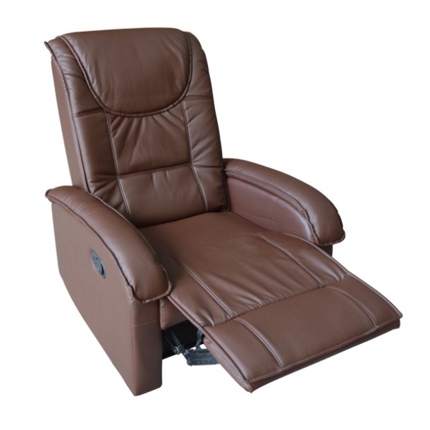 ΠΟΛΥΘΡΟΝΑ ΜΕ ΜΗΧΑΝΙΣΜΟ MASSAGE FB90026.03 PU ΚΑΦΕ ΣΚΟΥΡΟ 80x96x97 εκ. 2
