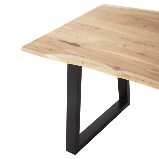 ΤΡΑΠΕΖΙ ΤΡΑΠΕΖΑΡΙΑΣ SOFIA SLIM FB98500.21 ΜΑΣΙΦ ΞΥΛΟ ΑΚΑΚΙΑΣ 160x92x78Υεκ. 4