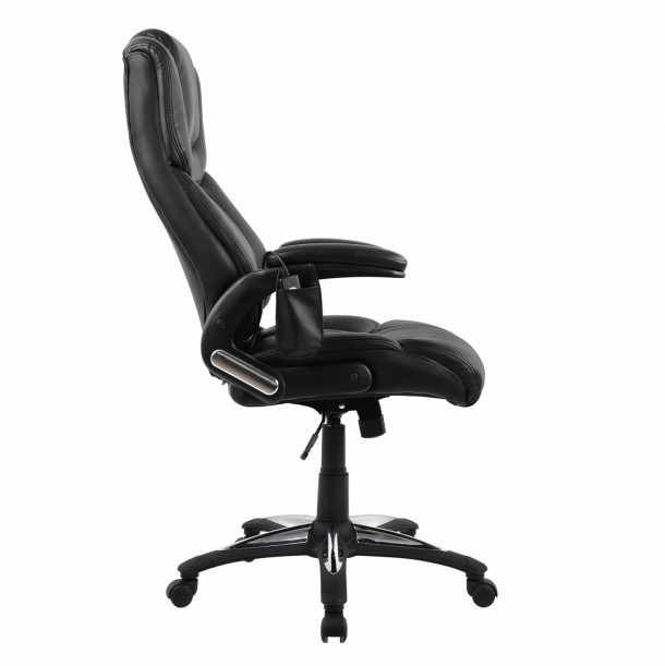 ΚΑΡΕΚΛΑ ΓΡΑΦΕΙΟΥ FB91050.01 ΜΕ MASSAGE ΜΑΥΡΗ 62x70x127Y εκ. 4