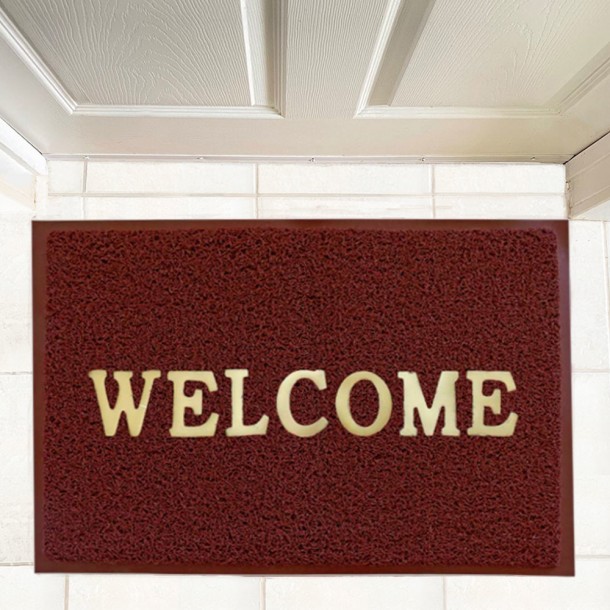 ΠΑΤΑΚΙ ΕΙΣΟΔΟΥ SPIDER WELCOME ΜΠΟΡΝΤΩ 40X60 3