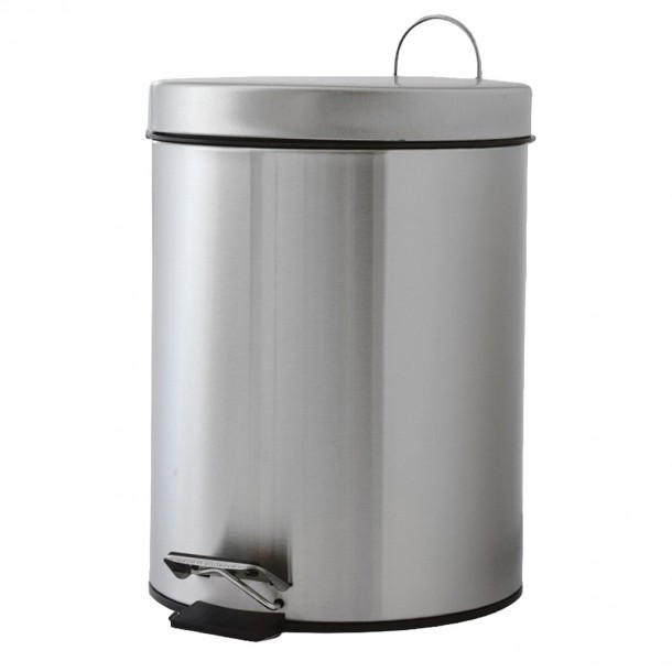 ΚΑΔΟΣ ΜΠΑΝΙΟΥ ΜΕ ΠΕΝΤΑΛ 5LΤ SL236 INOX 1