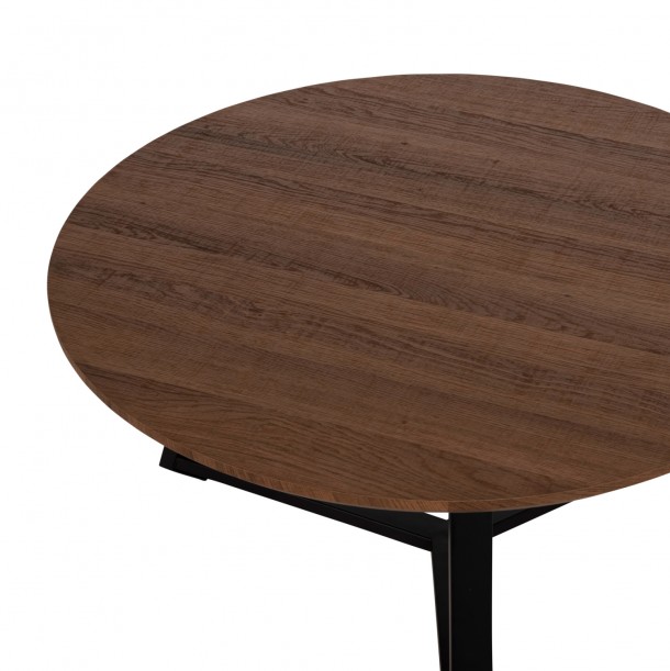 ΣΕΤ 2ΤΜΧ ΤΡΑΠΕΖΙΑ ΣΑΛΟΝΙΟΥ FB921090.02 MDF ΣΕ ΚΑΡΥΔΙ ΧΡΩΜΑ Φ80εκ & Φ45εκ 4