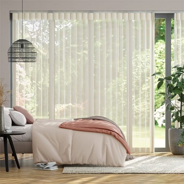 Υφασμάτινη Κάθετη Κουρτίνα Light Beige 0