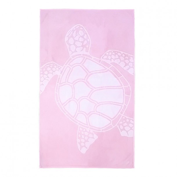 Πετσέτα Θαλάσσης Pink Turtle 86Χ160 1