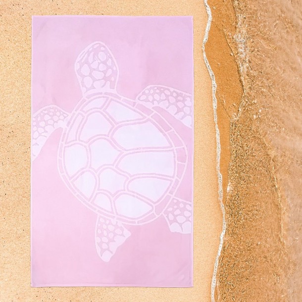 Πετσέτα Θαλάσσης Pink Turtle 86Χ160 0