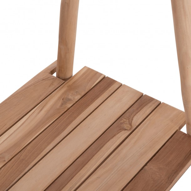 ΕΠΙΠΛΟ ΕΙΣΟΔΟΥ FB99911 ΚΛΑΔΙΑ ΞΥΛΟΥ TEAK-ΦΥΣΙΚΟ 130,5x53x152Υεκ. 5