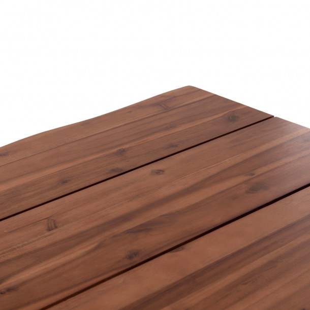 ΤΡΑΠΕΖΙ ΤΡΑΠΕΖΑΡΙΑΣ FB96375.02 ΞΥΛΟ ΑΚΑΚΙΑΣ ΠΑΧΟΣ ΕΠΙΦΑΝΕΙΑΣ 2,6εκ- 160x80x76Υ 5