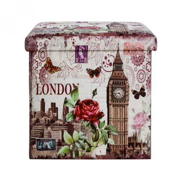 ΣΚΑΜΠΩ ΜΕ ΑΠΟΘΗΚΕΥΤΙΚΟ ΧΩΡΟ FB9256 LONDON 38X38X38εκ 1