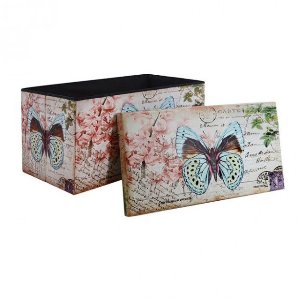 ΣΚΑΜΠΩ ΜΕ ΑΠΟΘΗΚΕΥΤΙΚΟ ΧΩΡΟ FB9259 BUTTERFLY 80X40X40εκ 2