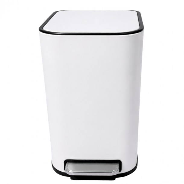 ΚΑΔΟΣ ΜΠΑΝΙΟΥ FINGERPRINT RESISTANCE SOFT CLOSE SL9291 ΛΕΥΚΟΣ 5LT  1