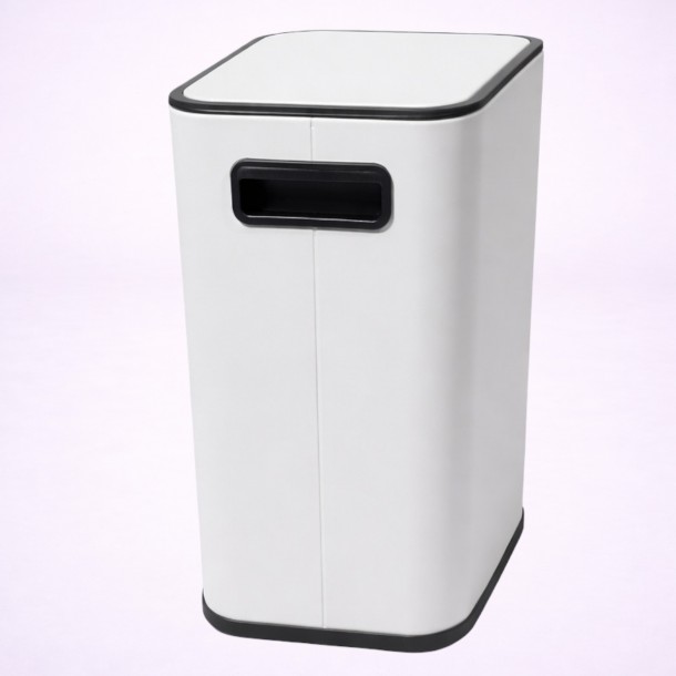 ΚΑΔΟΣ ΜΠΑΝΙΟΥ FINGERPRINT RESISTANCE SOFT CLOSE SL9291 ΛΕΥΚΟΣ 5LT  2