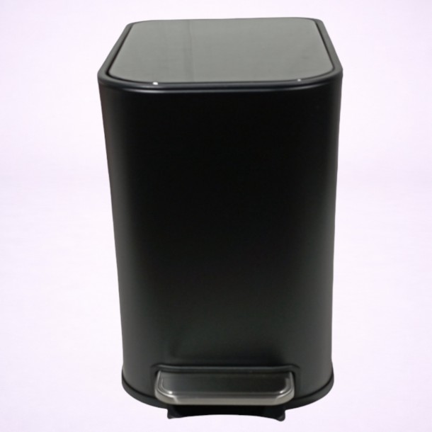 ΚΑΔΟΣ ΜΠΑΝΙΟΥ FINGERPRINT RESISTANCE SOFT CLOSE SL9291 ΜΑΥΡΟΣ 5LT 0
