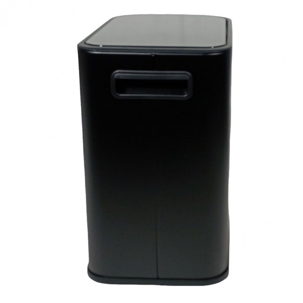 ΚΑΔΟΣ ΜΠΑΝΙΟΥ FINGERPRINT RESISTANCE SOFT CLOSE SL9291 ΜΑΥΡΟΣ 5LT 4