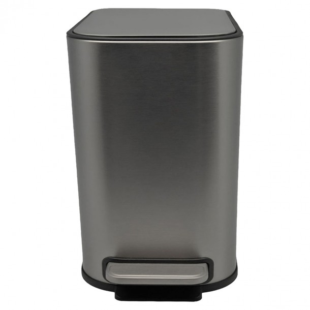 ΚΑΔΟΣ ΜΠΑΝΙΟΥ FINGERPRINT RESISTANCE SOFT CLOSE SL9291 ΓΚΡΙ 5LT  1