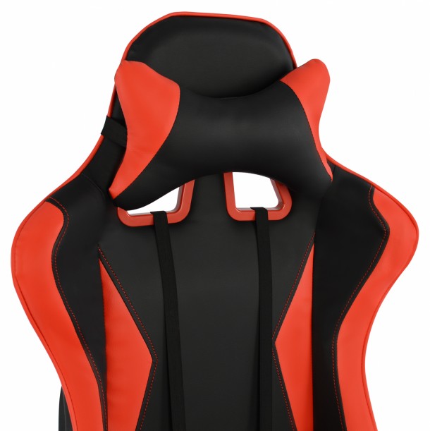 ΚΑΡΕΚΛΑ ΓΡΑΦΕΙΟΥ GAMING FB1062.01 ΜΑΥΡΟ ΚΟΚΚΙΝΟ PU 68,5 x 71,5 x 133,5 εκ. 7