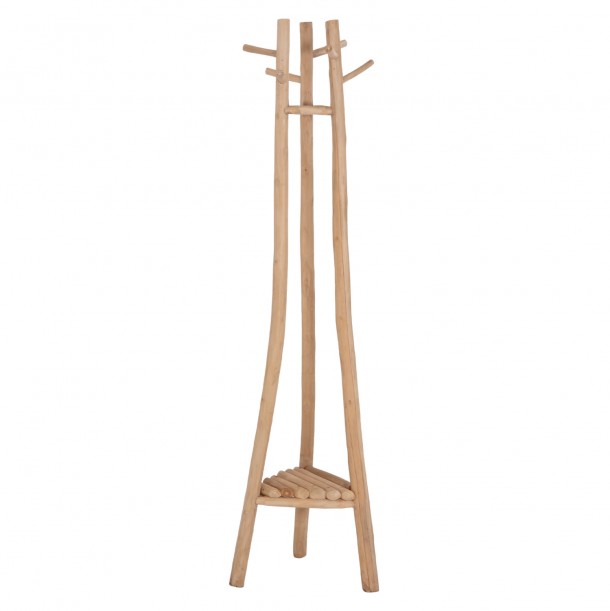 ΚΑΛΟΓΕΡΟΣ ΜΕ 3 ΚΟΛΩΝΕΣ FB94881 ΞΥΛΟ TEAK ΣΕ ΦΥΣΙΚΟ 52x52x200Υεκ. 2