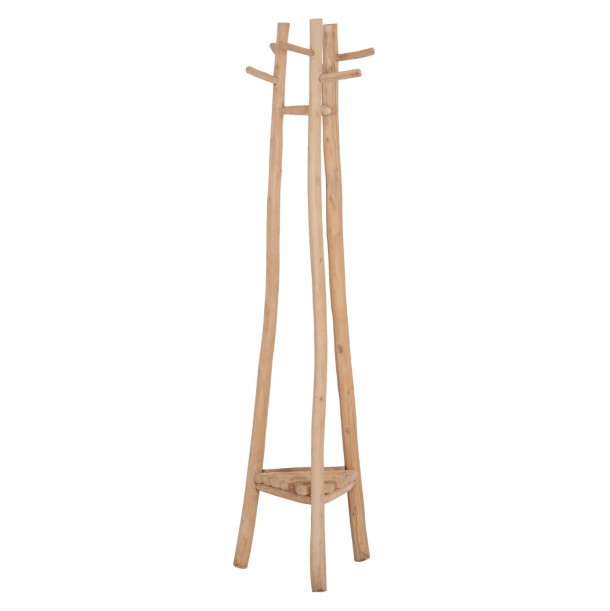 ΚΑΛΟΓΕΡΟΣ ΜΕ 3 ΚΟΛΩΝΕΣ FB94881 ΞΥΛΟ TEAK ΣΕ ΦΥΣΙΚΟ 52x52x200Υεκ. 7