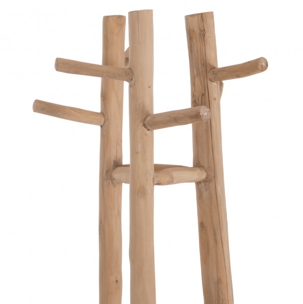 ΚΑΛΟΓΕΡΟΣ ΜΕ 3 ΚΟΛΩΝΕΣ FB94881 ΞΥΛΟ TEAK ΣΕ ΦΥΣΙΚΟ 52x52x200Υεκ. 8