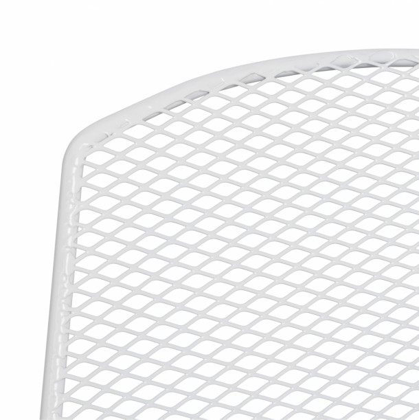 ΚΑΡΕΚΛΑ ΜΕΤΑΛΛΙΚΗ MESH ΛΕΥΚΗ FB98011.02 56x58,5x86cm 6