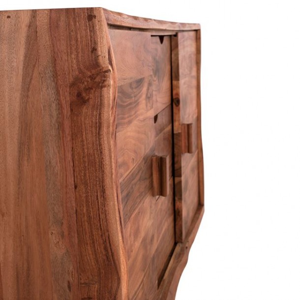 ΜΠΟΥΦΕΣ ΑΠΟ ΜΑΣΙΦ ΞΥΛΟ ΑΚΑΚΙΑΣ ΦΥΣΙΚΟ 160X45X92Υεκ.FB98184 7