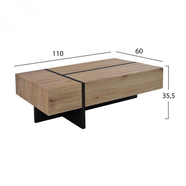 ΤΡΑΠΕΖΙ ΣΑΛΟΝΙΟΥ FB98102 OLI SONAMA 110X60X35,5 1
