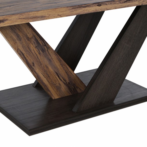 ΤΡΑΠΕΖΙ ΣΑΛΟΝΙΟΥ FB8106 ΚΑΡΥΔΙ ΚΑΙ OLD PINE 110X55X46 4