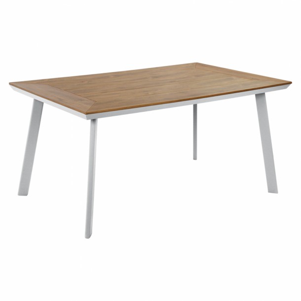 ΤΡΑΠΕΖΙ ΑΛΟΥΜΙΝΙΟΥ ΜΕ POLYWOOD FB95132.11 ΛΕΥΚΟ 160x92x72 0