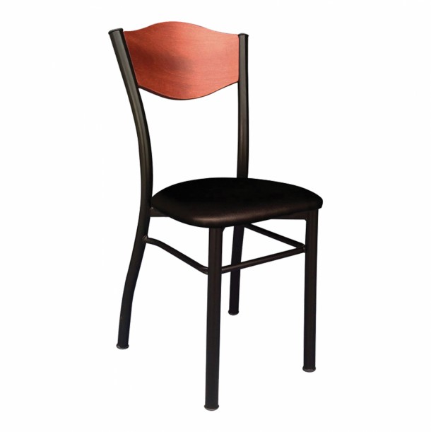 ΚΑΡΕΚΛΑ ΜΕΤΑΛΛΙΚΗ ΜΕ ΞΥΛΙΝΗ ΠΛΑΤΗ TS512 43X50X86 εκ. 0
