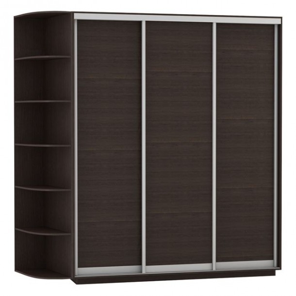 ΝΤΟΥΛΑΠΑ ΣΥΡΟΜΕΝΗ 3ΦΥΛΛΗ FB92305.02 WENGE 180X60X220εκ. 3