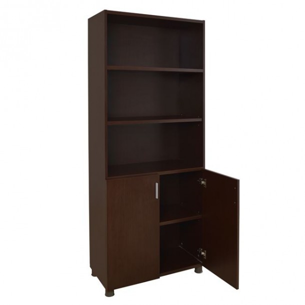 ΒΙΒΛΙΟΘΗΚΗ ΓΡΑΦΕΙΟΥ ΕΠΑΓΓΕΛΜΑΤΙΚΗ WENGE FB92055.12 80Χ40Χ190Υ εκ. 3