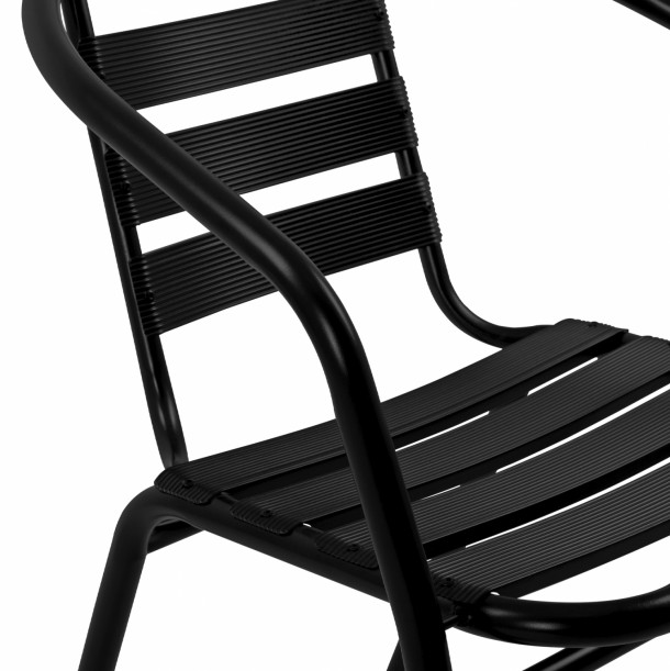 ΠΟΛΥΘΡΟΝΑ ΜΕΤΑΛΛΙΚΗ ΜΑΥΡΗ ΜΕ ΦΕΤΕΣ ΑΛΟΥΜΙΝΙΟΥ FB95037.03 54x59x73Υ εκ. 6