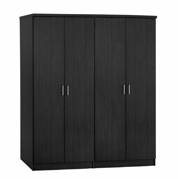 ΣΕΤ 2 ΤΜΧ ΝΤΟΥΛΑΠΑ 4ΦΥΛΛΗ ZEBRANO 160X42X181 FB911350.01 0