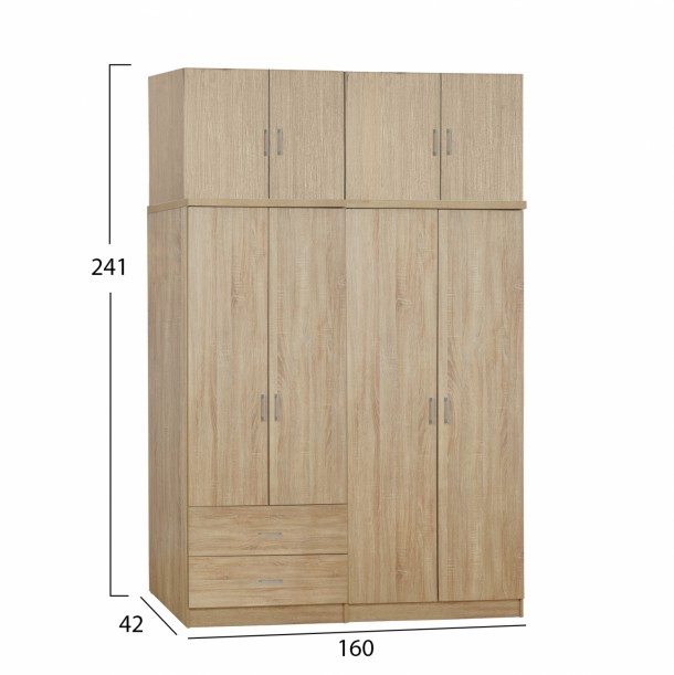 ΣΕΤ 4 ΤΜΧ ΝΤΟΥΠΑΛΑ 4ΦΥΛΛΗ ΜΕ ΠΑΤΑΡΙ SONAMA 160X42X241 FB911355.02 1