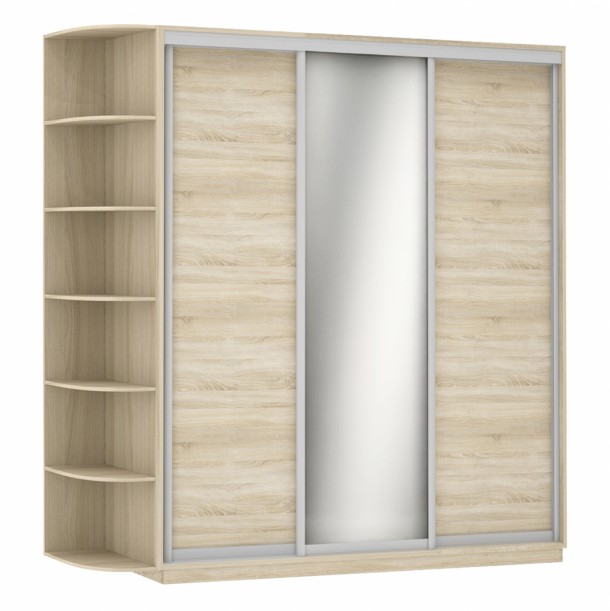 ΝΤΟΥΛΑΠΑ ΣΥΡΟΜΕΝΗ 3ΦΥΛΛΗ FB92380.01 SONAMA 180X60X220 εκ. 3