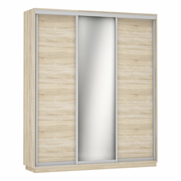 ΝΤΟΥΛΑΠΑ ΣΥΡΟΜΕΝΗ 3ΦΥΛΛΗ FB92380.01 SONAMA 180X60X220 εκ. 0