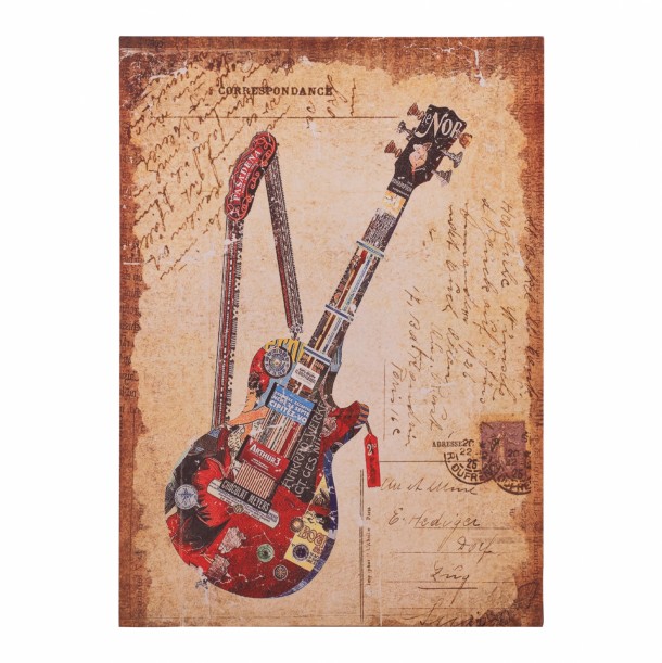 ΠΙΝΑΚΑΣ ΚΑΜΒΑΣ GUITAR FB97153.08 50X70X2.5 εκ. 0