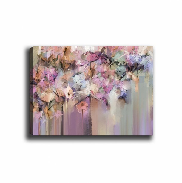 ΠΙΝΑΚΑΣ ΚΑΜΒΑΣ PASTEL FLOWERS FB97197.03 100X3X70 εκ. 2