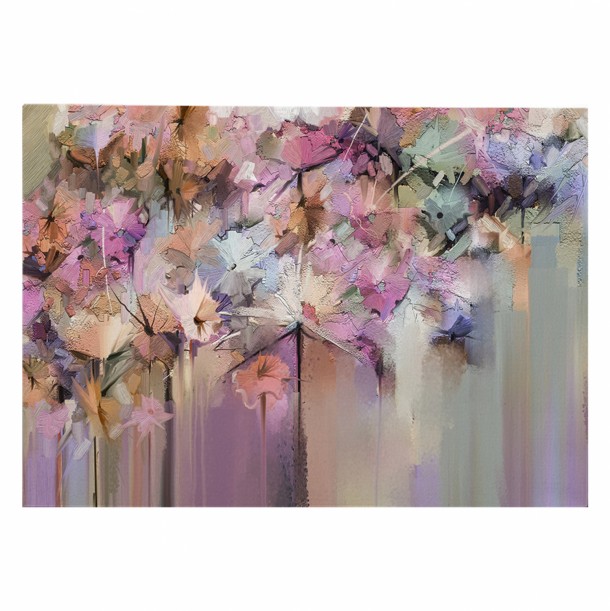 ΠΙΝΑΚΑΣ ΚΑΜΒΑΣ PASTEL FLOWERS FB97197.03 100X3X70 εκ. 0