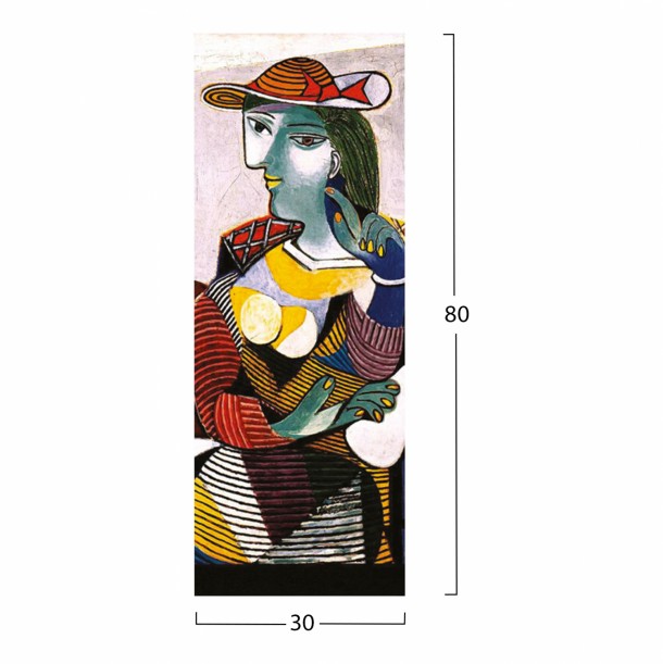 ΠΙΝΑΚΑΣ ΚΑΜΒΑΣ ΤΥΠΟΥ PORTRAIT OF MARIE-THERESE WALTER FB97198.04 80x3x30 εκ. 1