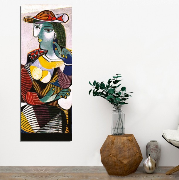 ΠΙΝΑΚΑΣ ΚΑΜΒΑΣ ΤΥΠΟΥ PORTRAIT OF MARIE-THERESE WALTER FB97198.04 80x3x30 εκ. 2
