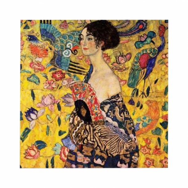 ΠΙΝΑΚΑΣ ΚΑΜΒΑΣ ΤΥΠΟΥ LADY WITH FAN FB97199.04 45x45x3 εκ. 0