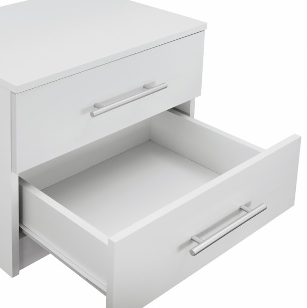 ΚΟΜΟΔΙΝΟ ΜΕΛΑΜΙΝΗΣ FB92220.05 ΛΕΥΚΟ 48x40,5x41,5 εκ. 5